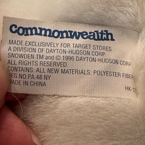 Commonwealth Snowden Snowman Plush Stuffed Animal by Target - Picture 8 of 8